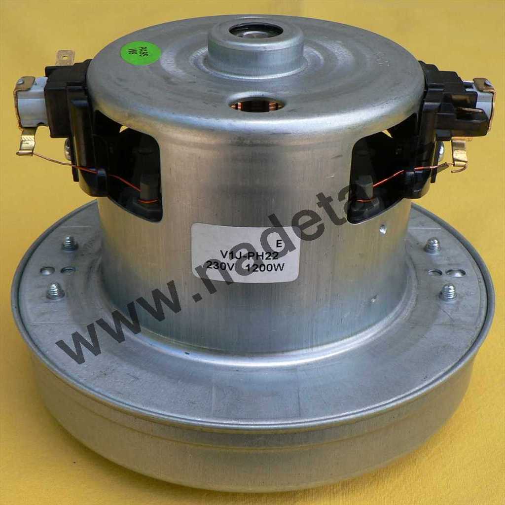 Agregát, motor vysavače 1200W plechový V=112mm,  D=130mm