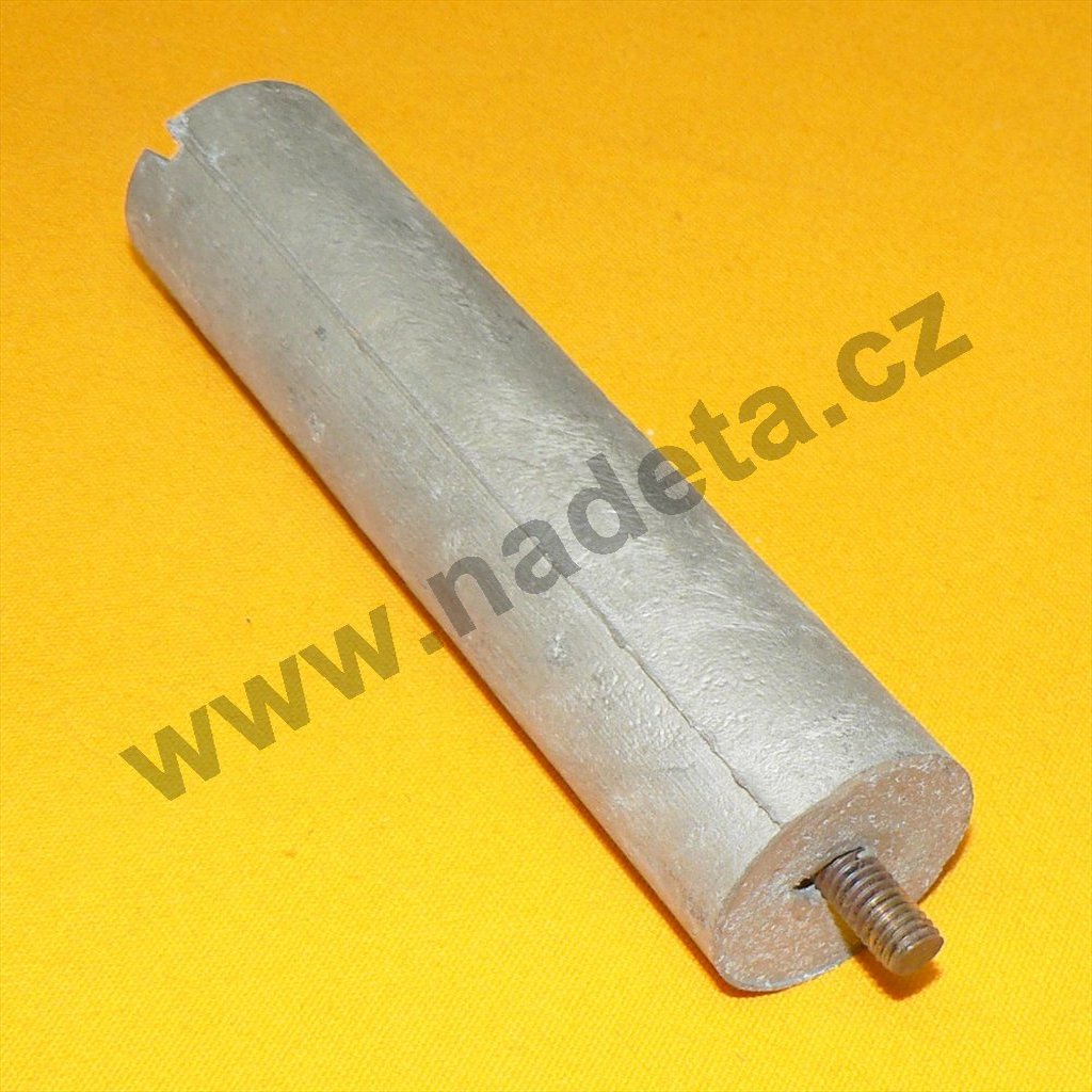 Anodová tyč 28 x 120 mm, M6 x 10 mm, do bojleru