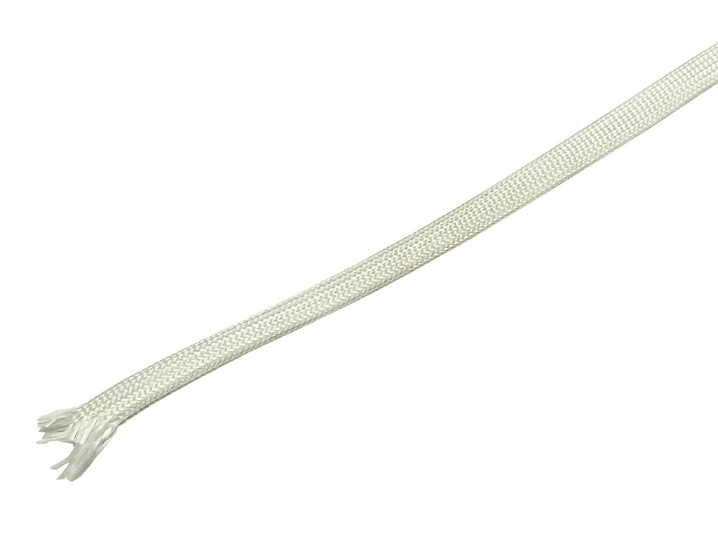 Bužírka, izolační trubička ze skelného vlákna, 600 °C, průměr 3.0 mm