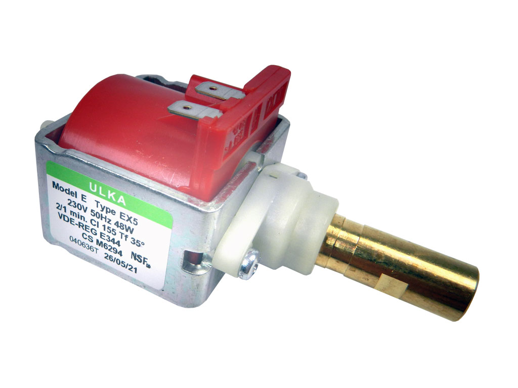 Čerpadlo ULKA EX5 48W / 230V 15 bar ES19076 kávovar SAECO, parní vyvíječ PLUTONE, BARBARA 31 