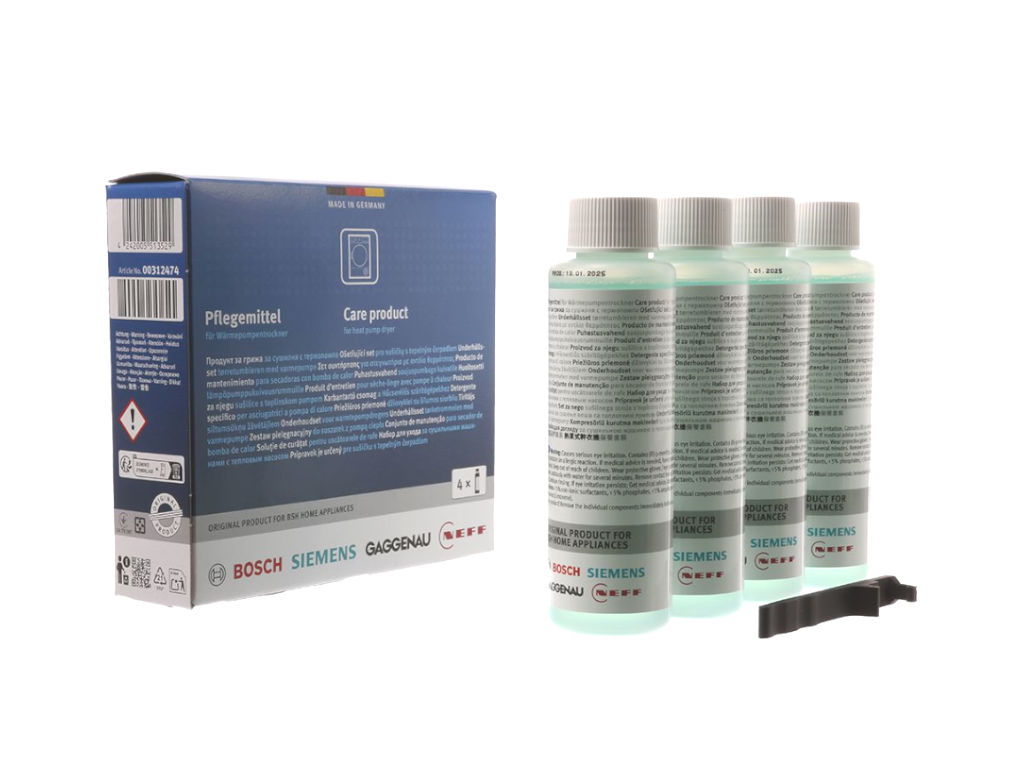 Čistící prostředek pro sušičky prádla 00312474 BOSCH / SIEMENS, originál