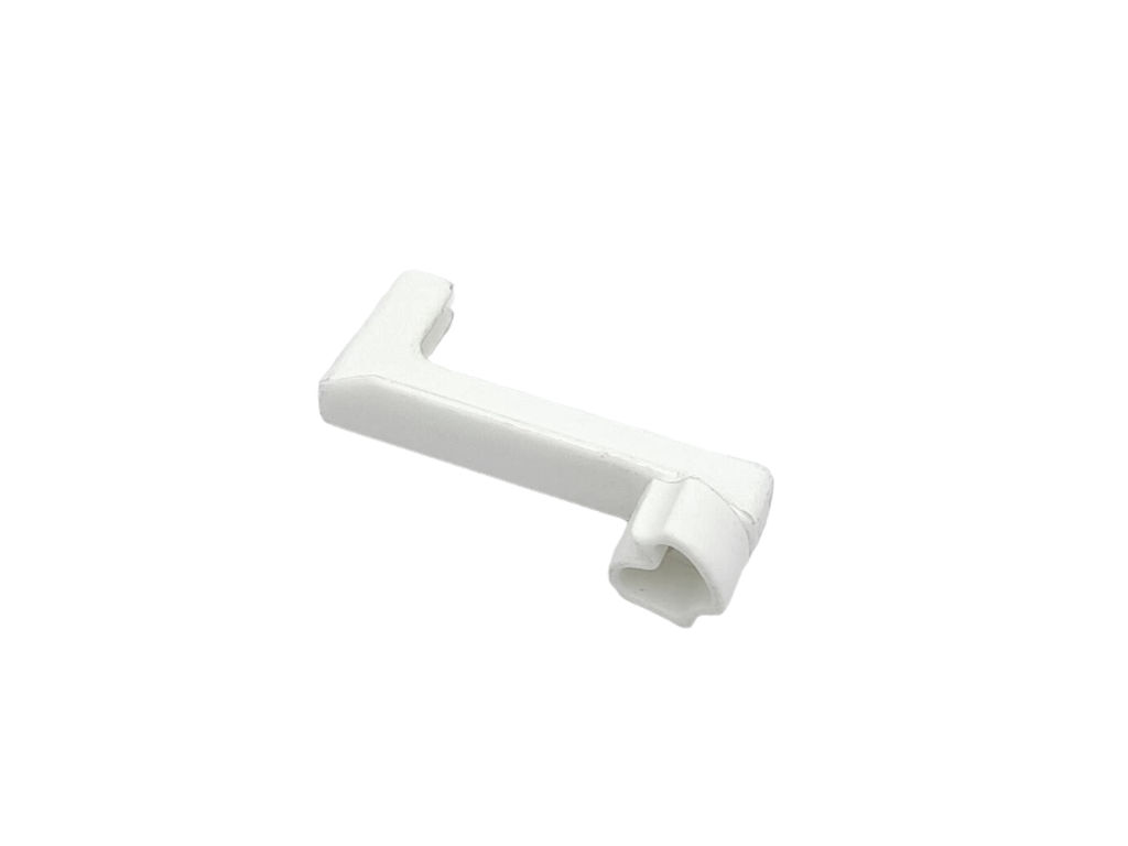 Držák skla levý bílý, odsavač par Mora, Gorenje 128526 