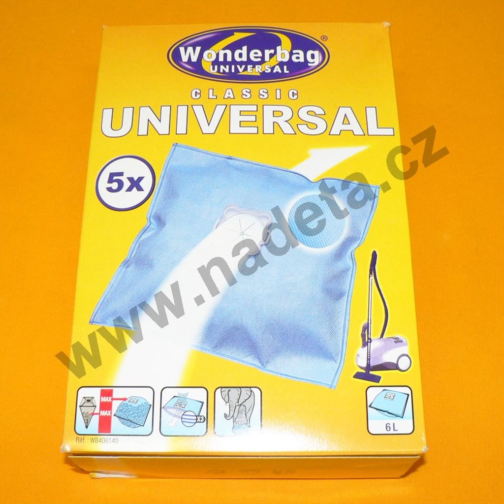 Filtr ROWENTA Force, Silence, Spaceo 5ks, 6 litrů, 1x adaptér