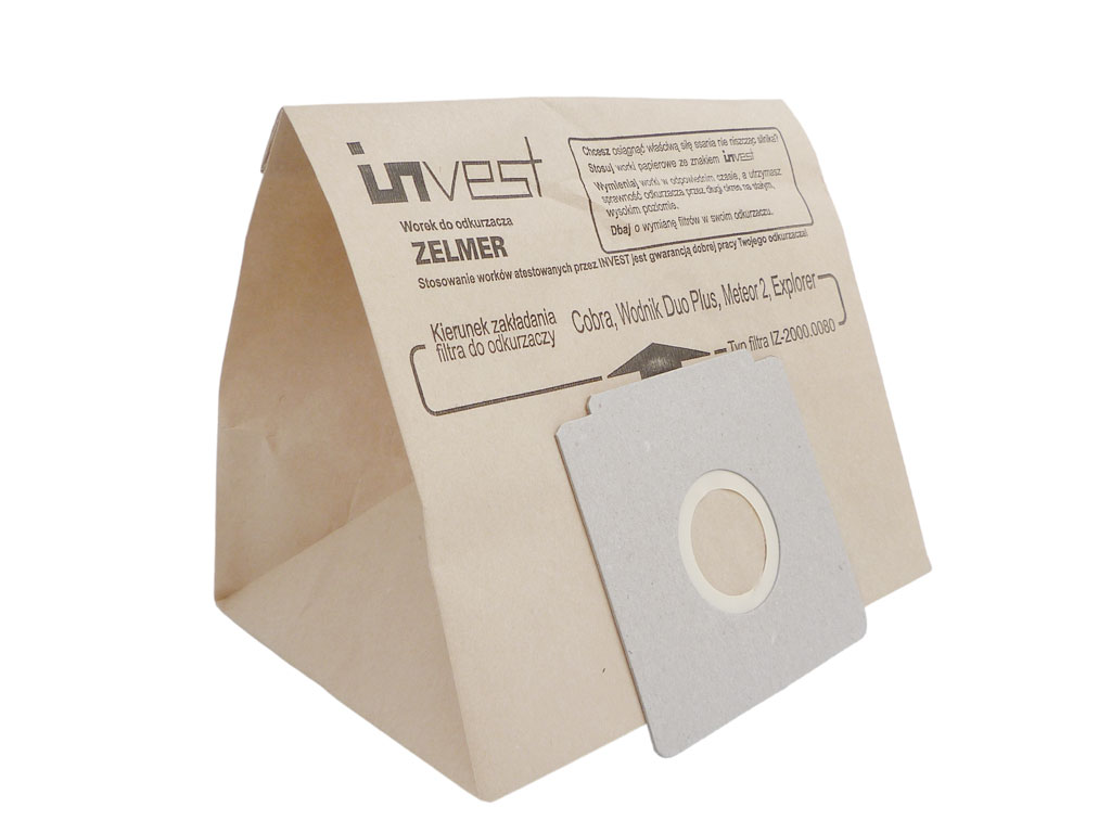 Filtr Zelmer Z07 COBRA 2000, AEROSYSTÉM, 5ks, sáčky do vysavače ( ZELMER 2000.0280 )