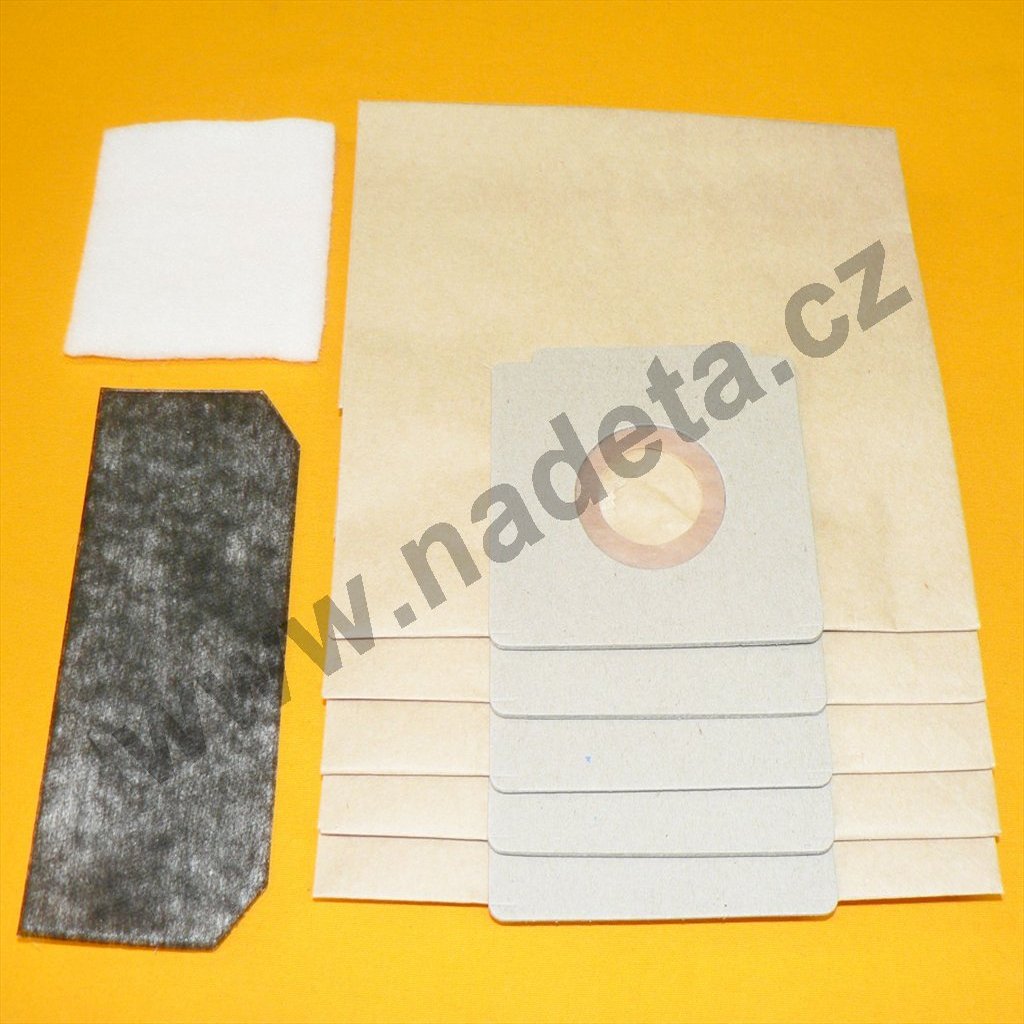 Filtr Zelmer serie ELF, FLIP 321, 322, Cobra, 5ks, sáčky do vysavače