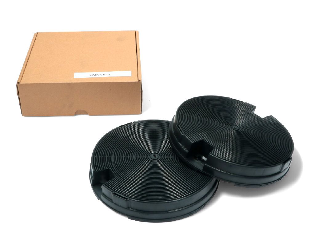 Filtr odsavače par, digestoře - uhlíkový TYP 29 / KITFC29 SMEG  průměr 190 X 35mm sada 2ks