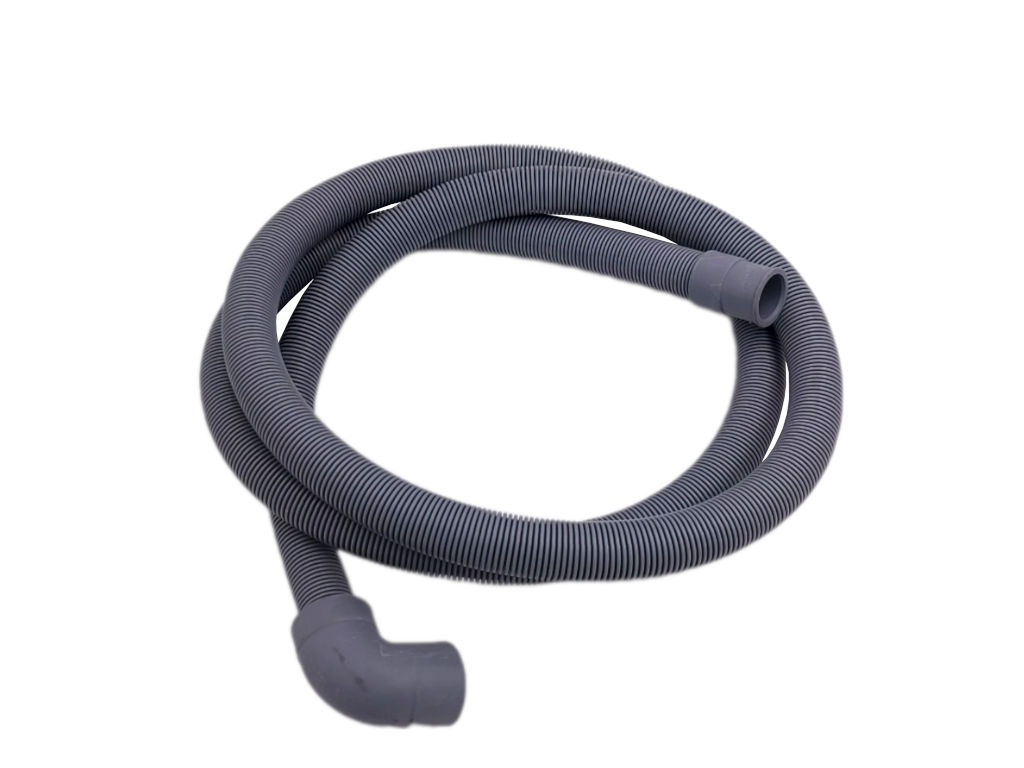 Hadice vypouštěcí myčky,  délka 2.0m, zakončení  rovná - koleno 