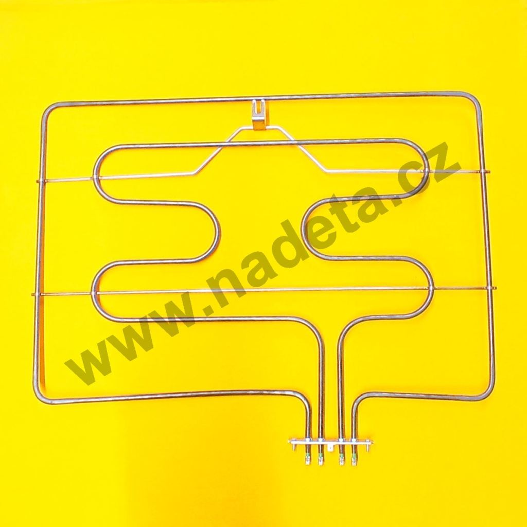 Horní topné těleso + gril, sporák Baumatic BCD901SS