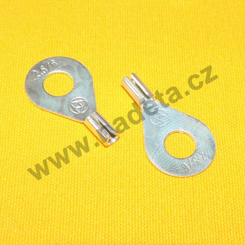 Kabelové oko letovací 2,5/6mm