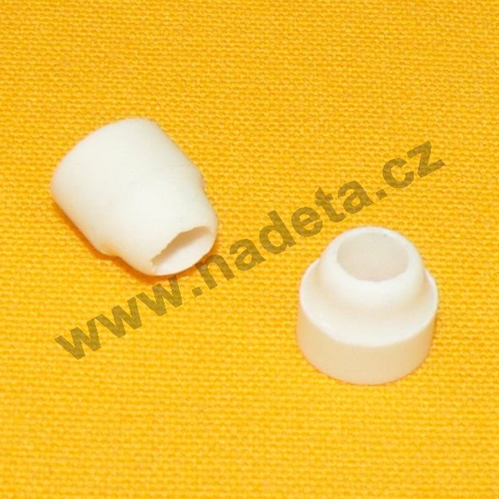 Keramický korálek Steatit á50ks d=4,8/9,5/l=10mm