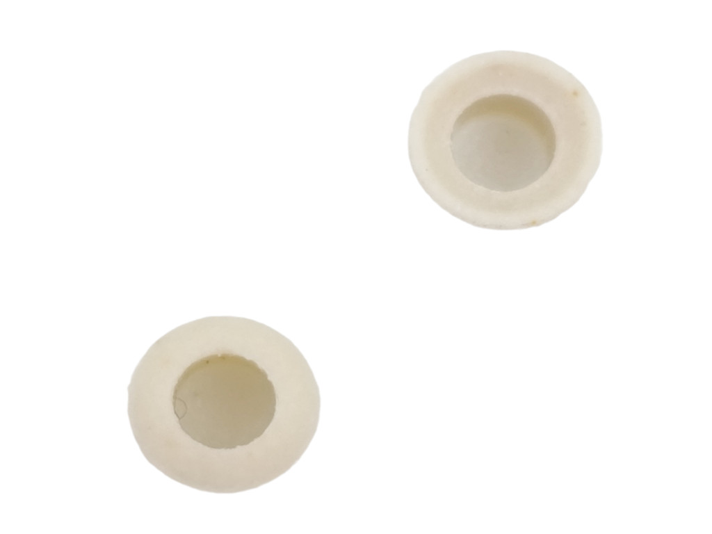 Keramický korálek Steatit d = 2 / 4 mm, balení 100 ks