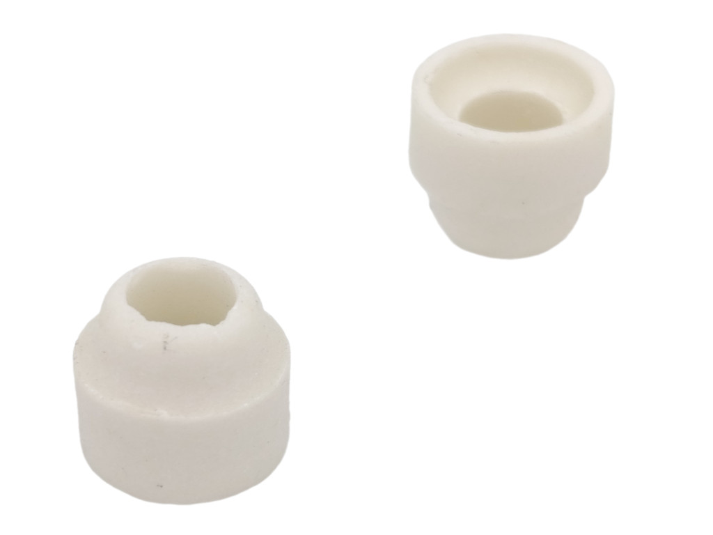 Keramický korálek Steatit d = 4 / 8mm, balení 50 ks