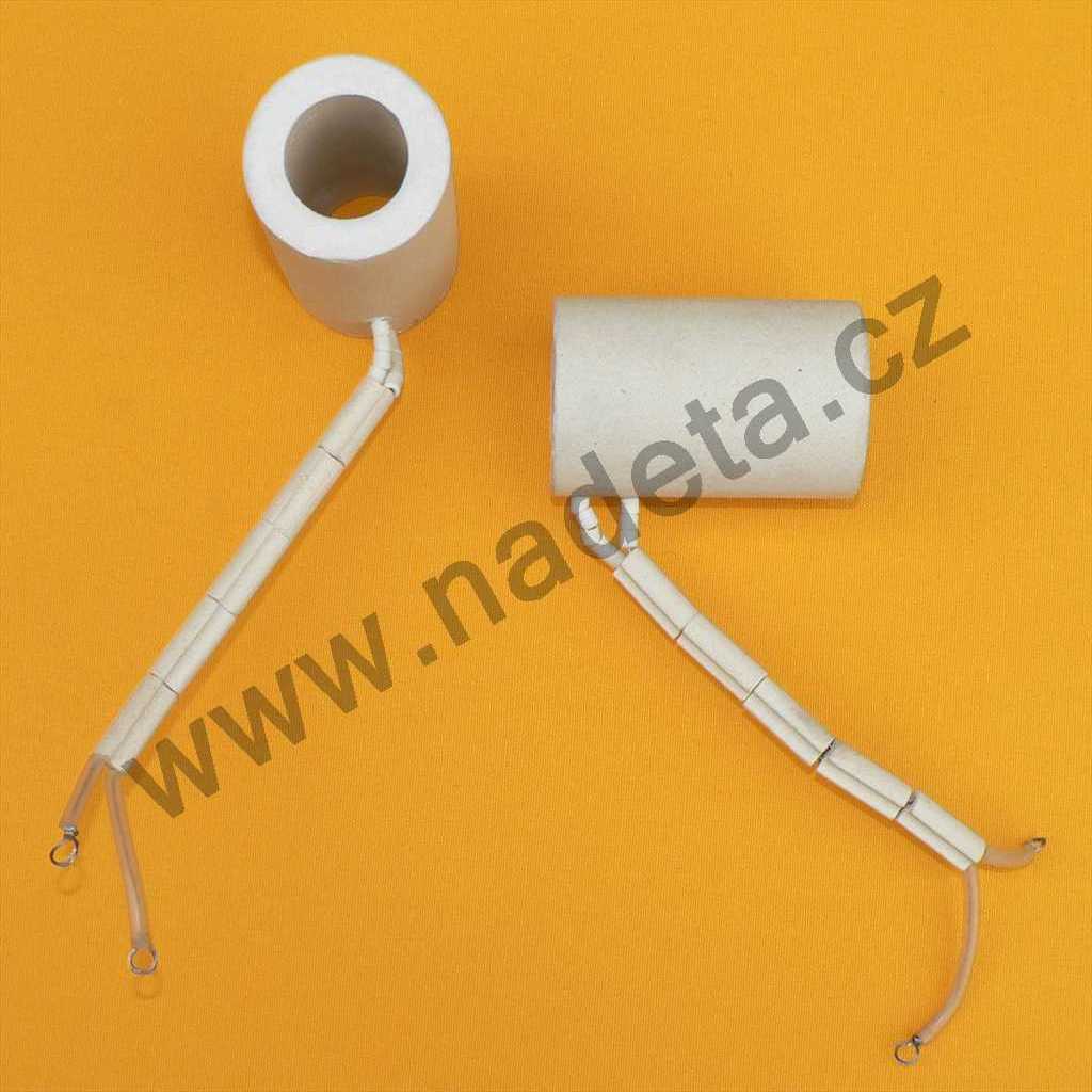 Keramický váleček 250W 230V pájka D=43mm, d=26mm; l=70mm 