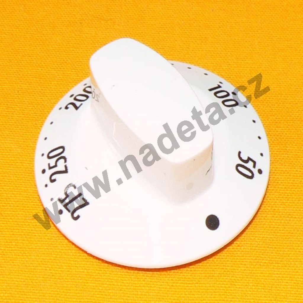 Knofík bílý termostatu trouby, sporák Gorenje EC7704W