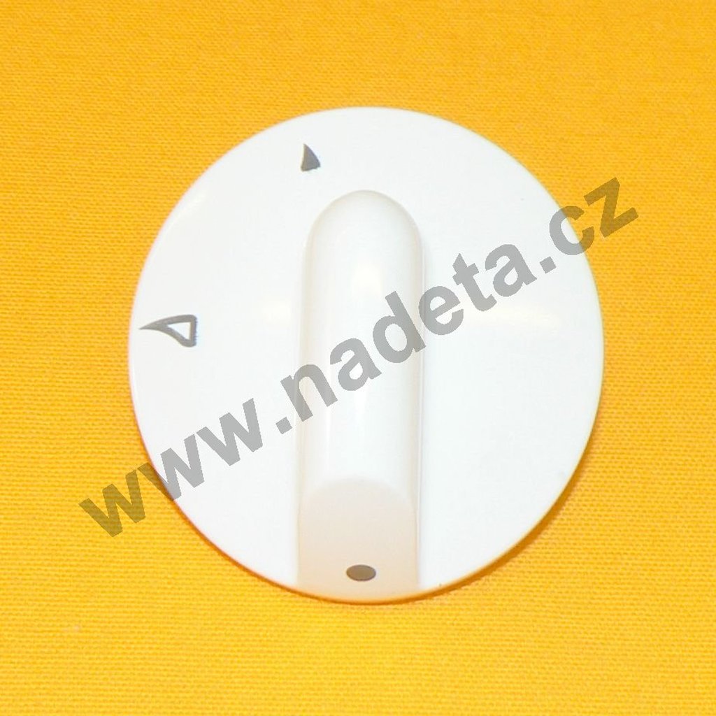 Knoflík bílý plotny, plynový sporák Gorenje K743W