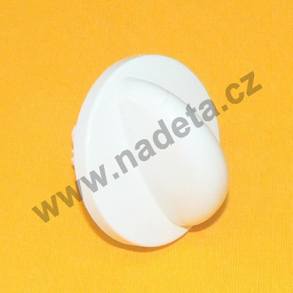 Knoflík bílý plynového kohotu + termostatu, sporák Mora 1410.1012