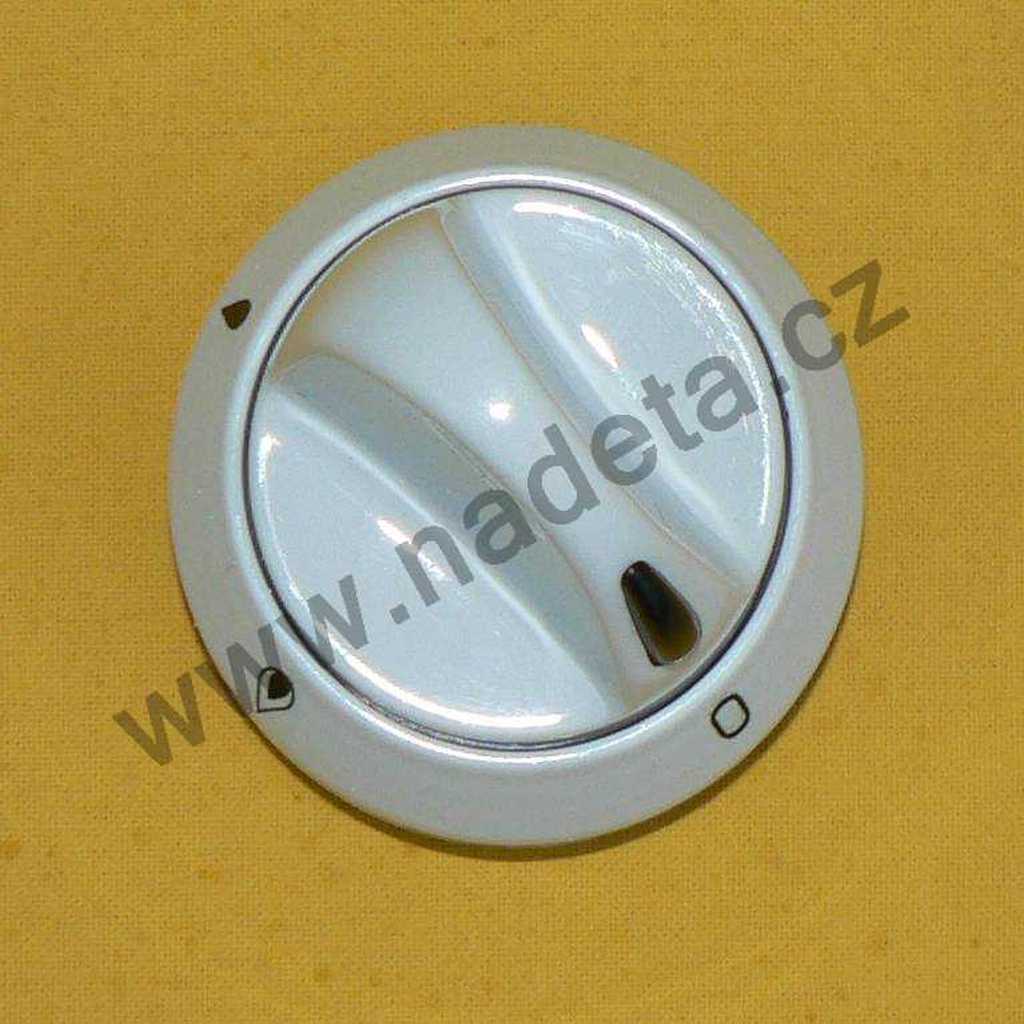 Knoflík bílý plynového kohoutu GAS Eu00, ANKA