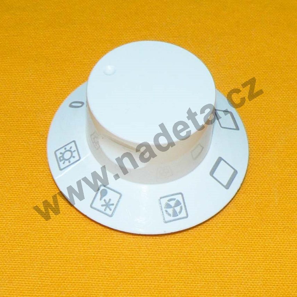 Knoflík bílý přepínače trouby Gorenje E53T2-E2