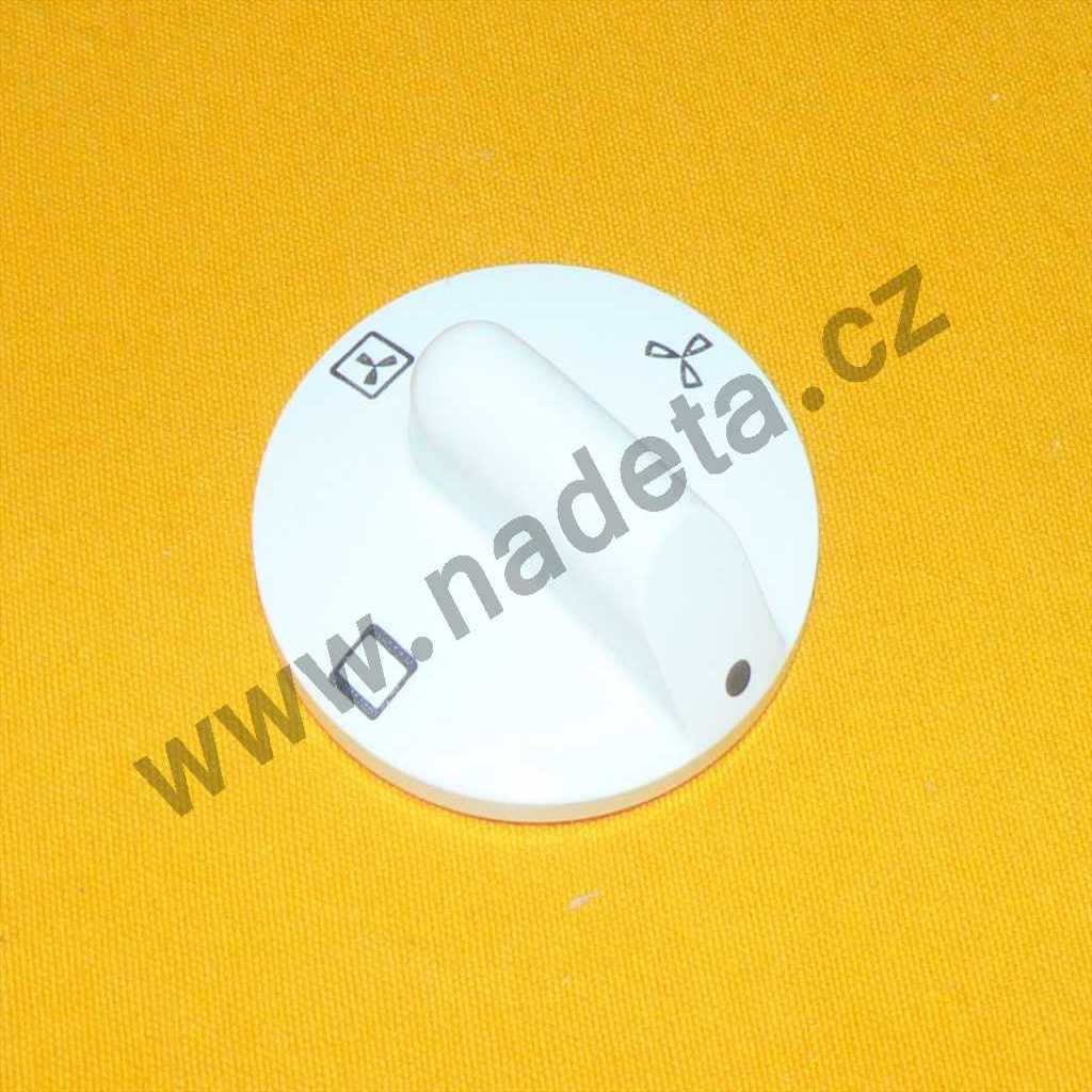 Knoflík bílý přepínače trouby, sporák Gorenje E542