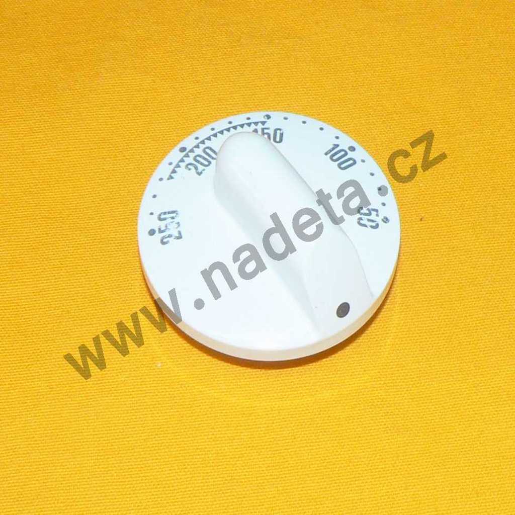 Knoflík bílý termostatu trouby, sporák Gorenje PE740A1