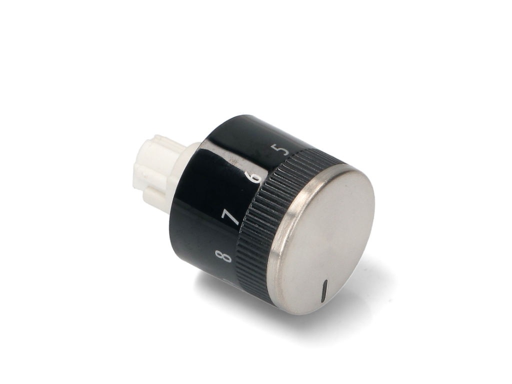 Knoflik černý plotny Gorenje EV443-D444M (duozóny) 230659