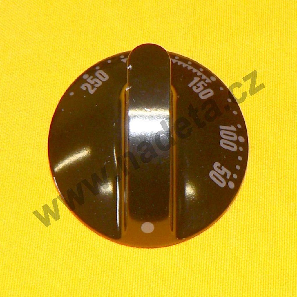 Knoflík černý termostatu trouby, sporák Gorenje K743W