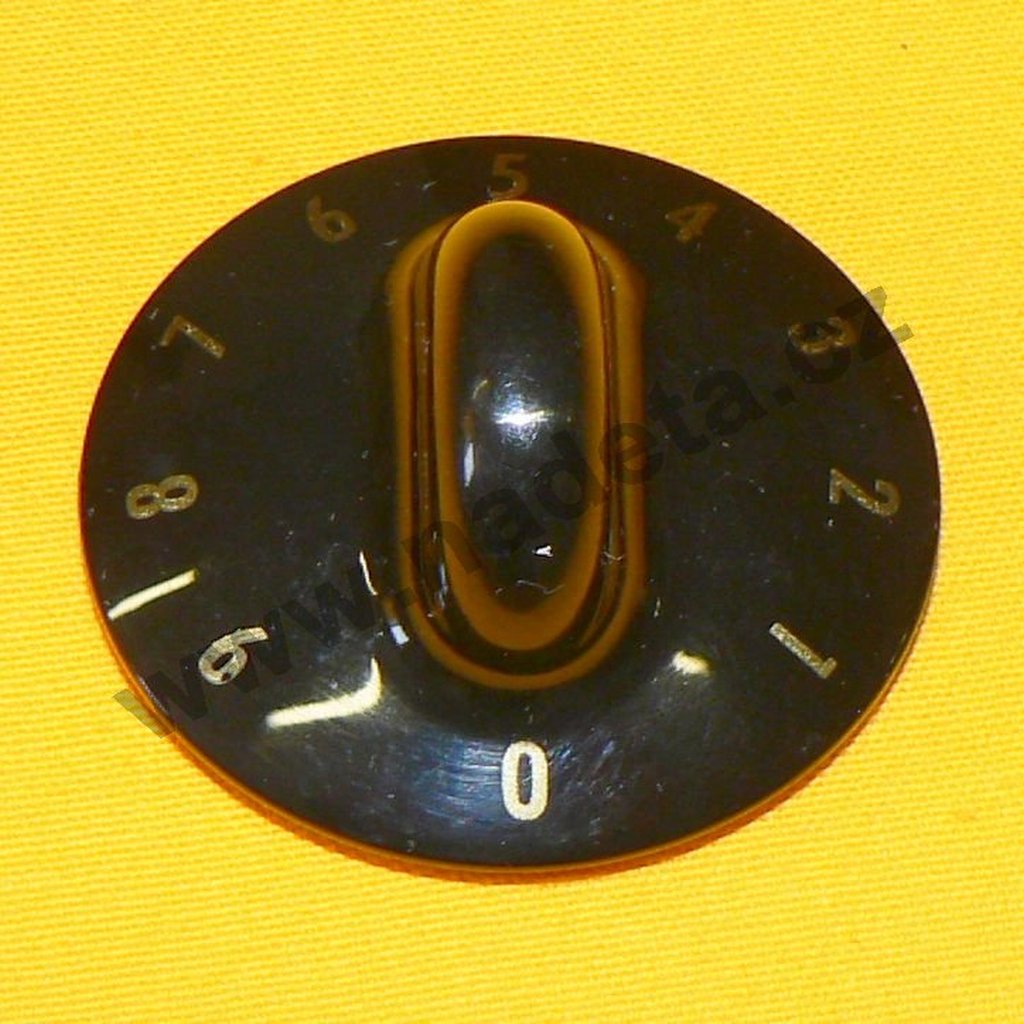 Knoflík hnědý přepínače plotny, sporák Gorenje EC778B