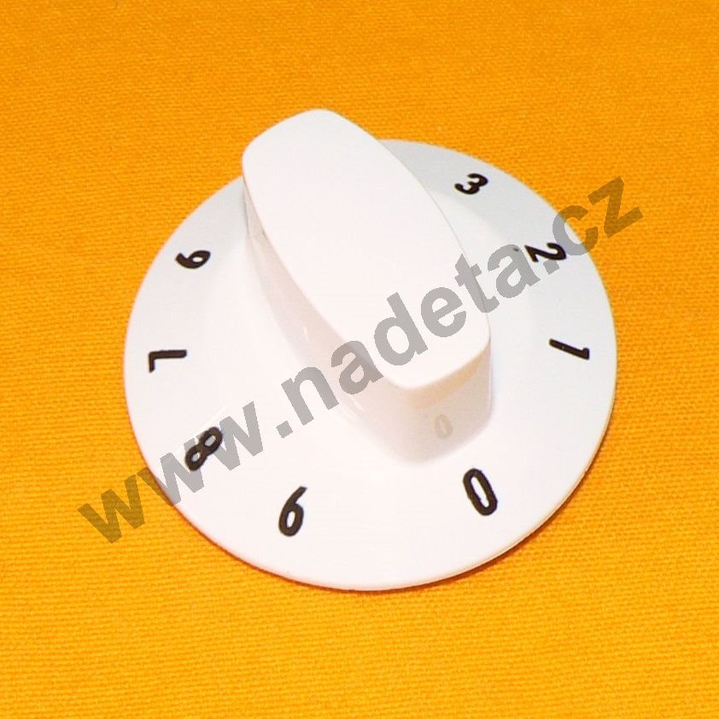 Knoflík přepínače bílý, plotna Gorenje EC7704W