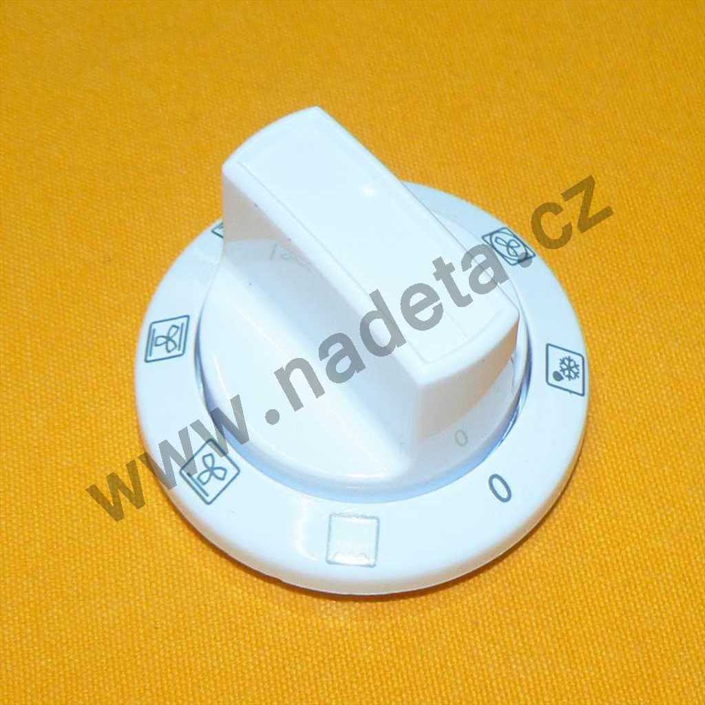 Knoflík přepínače trouby, sporák Beko CSM52120DW