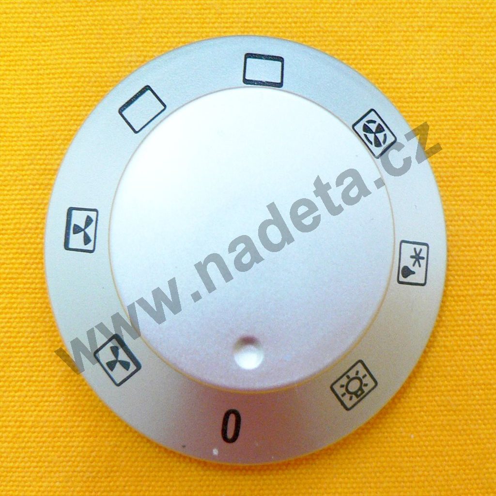 Knoflík stříbrný přepínače, trouba Gorenje B3410E