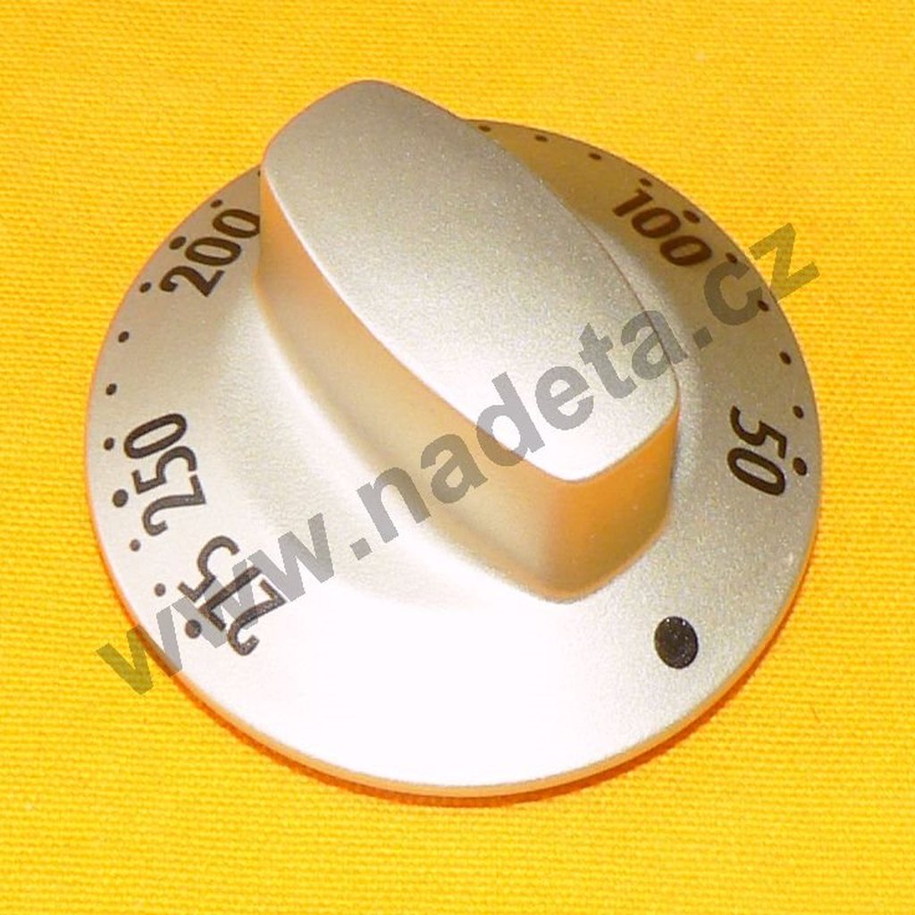 Knoflík stříbrný terostatu vestavné trouby Gorenje U3300E