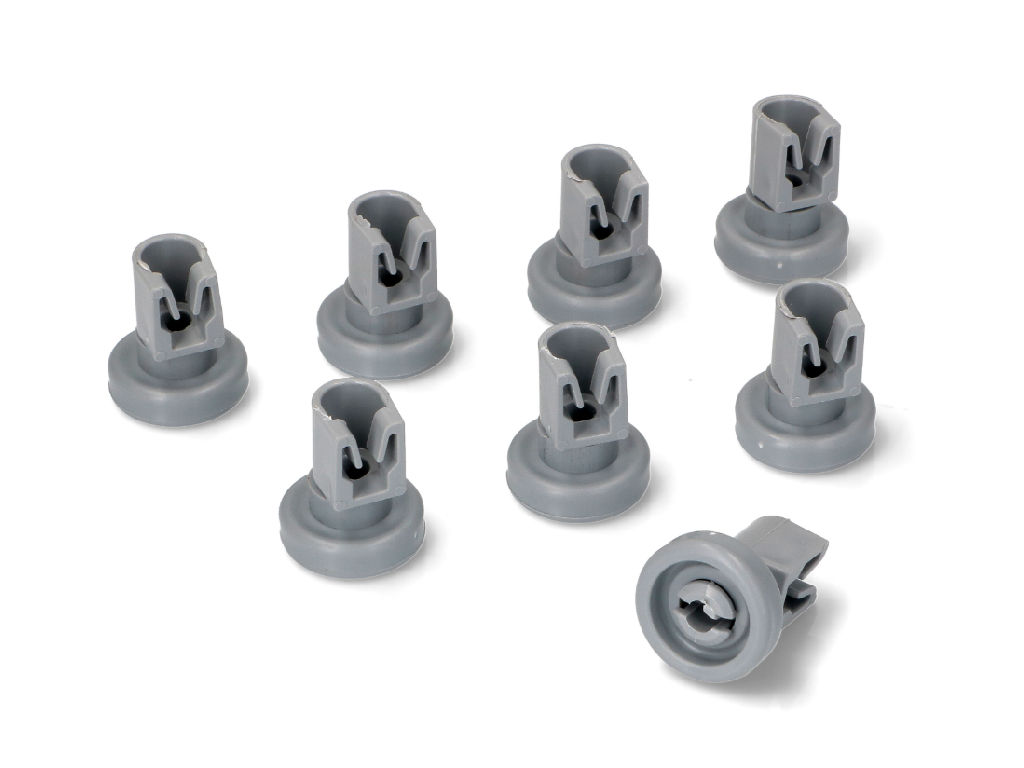 Kolečka horního koše myčky AEG, Electrolux, ZANUSSI, 50286967000, sada 8ks, náhrada  