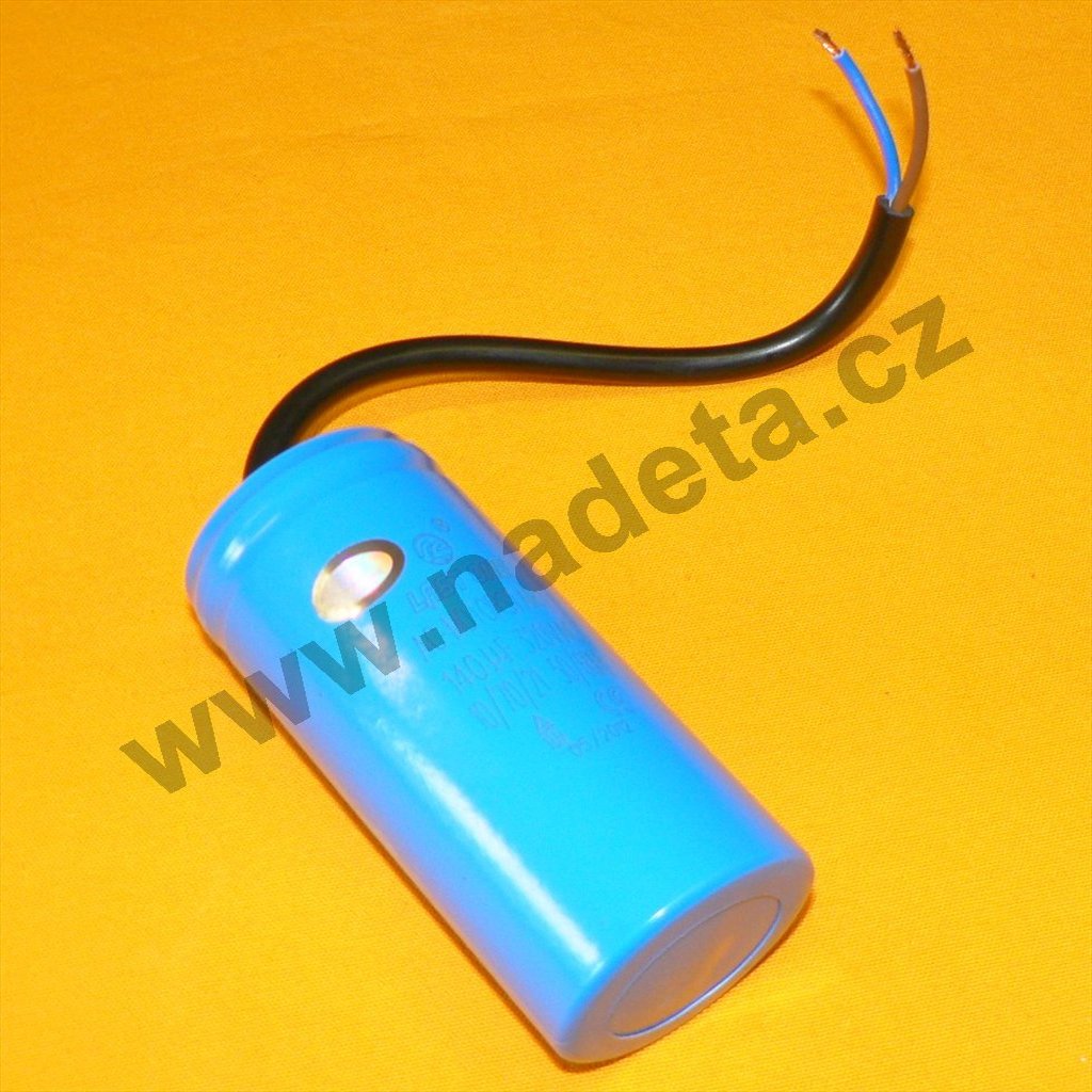Kondenzátor rozběhový 140uF kabel TC544