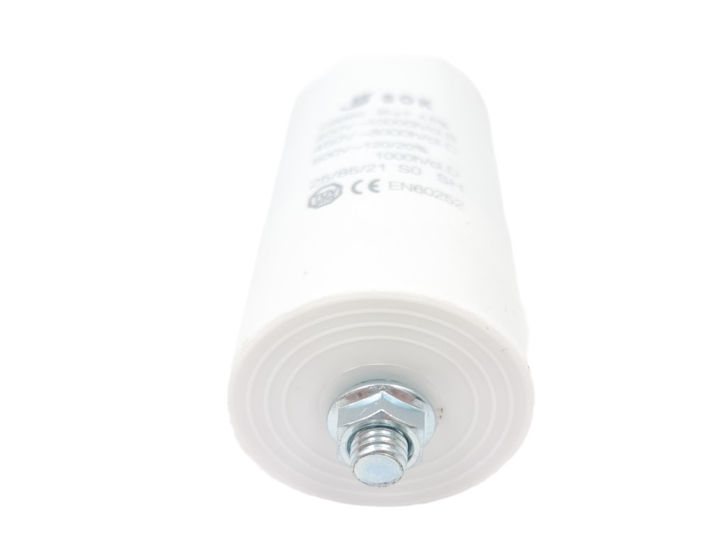 Kondenzátor rozběhový 35uF, konektory TC886DS