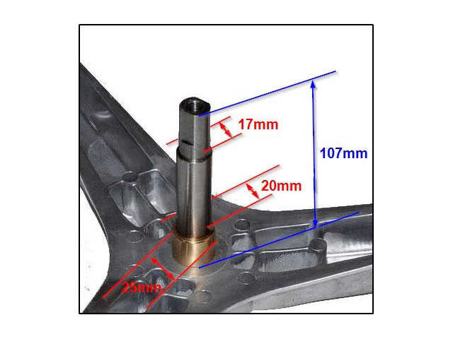 Kříž bubnu pračky, alternativa pro SAMSUNG DC97-15182A