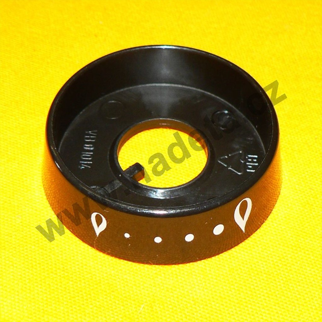 Kroužek hořáku pod knoflik na plynový sporák Mora 2430, Gorenje 850246, hnědý 