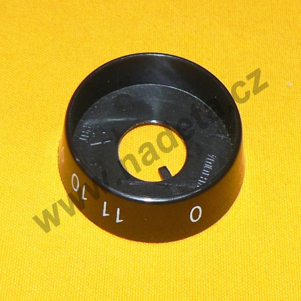 Kroužek knoflíku hnědý regulace výkonu, sporák Mora 3475