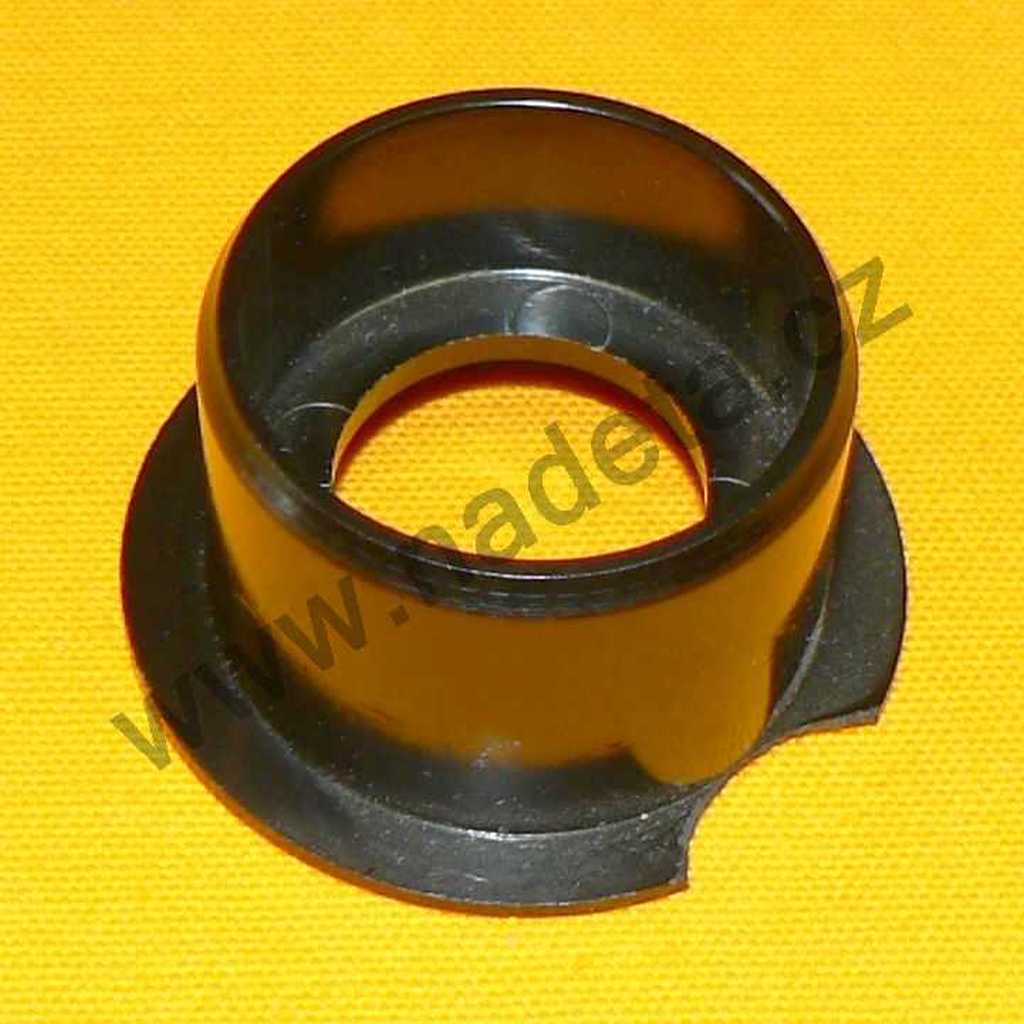 Kroužek knoflíku sporáku Mora, černý