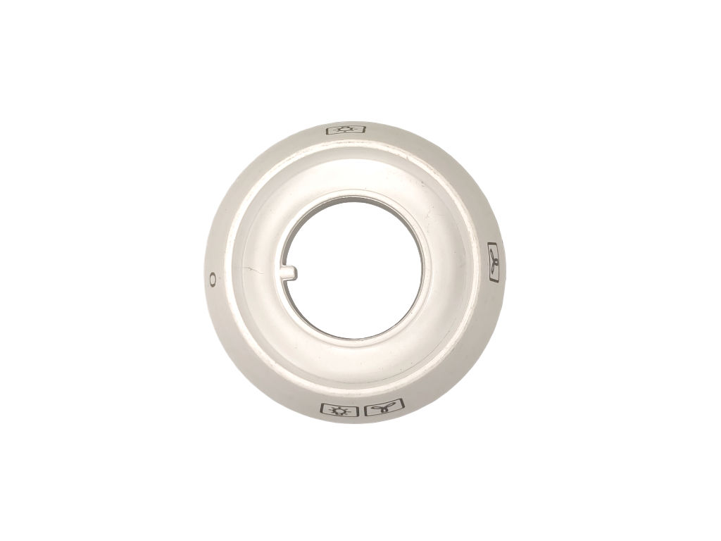 Kroužek přepínače funkcí trouby pod knoflik na sporák Mora 523, černý