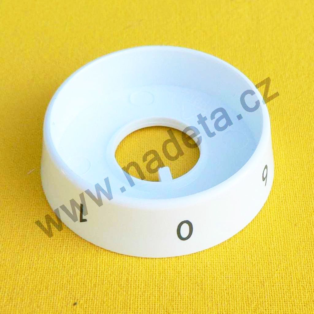 Kroužek přepínače plotny 1 - 6 pod knoflik na sporák Mora 3453, 3428