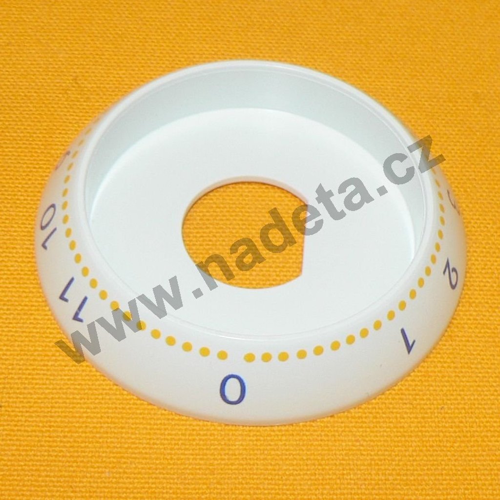 Kroužek přepínače plotny pod knoflik na sporák Mora