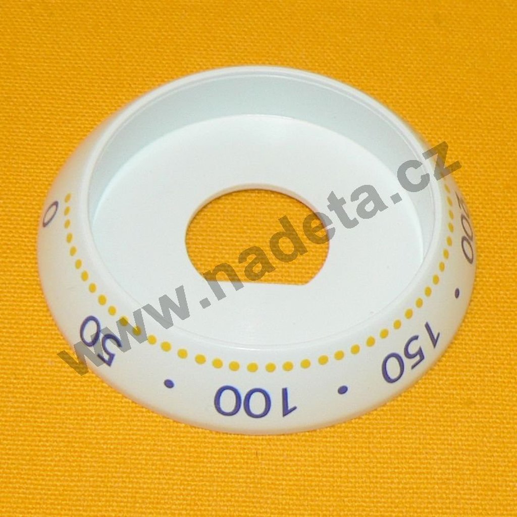 Kroužek termostatu pod knoflik na sporák Mora, Gorenje 850184, bílý