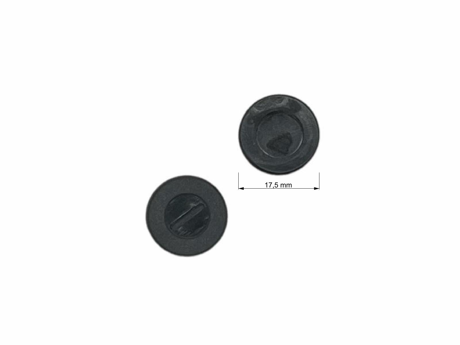 Kryty držáku uhlíku 2 ks, 6,7 x 17,5 mm, kryty uhlíkových kartáčů ručního nářadí