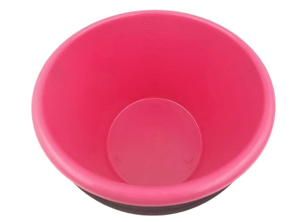 Kybl, plastový kbelík 5l s měrkou a uchem - barevná varianta dle skladové dostupnosti  