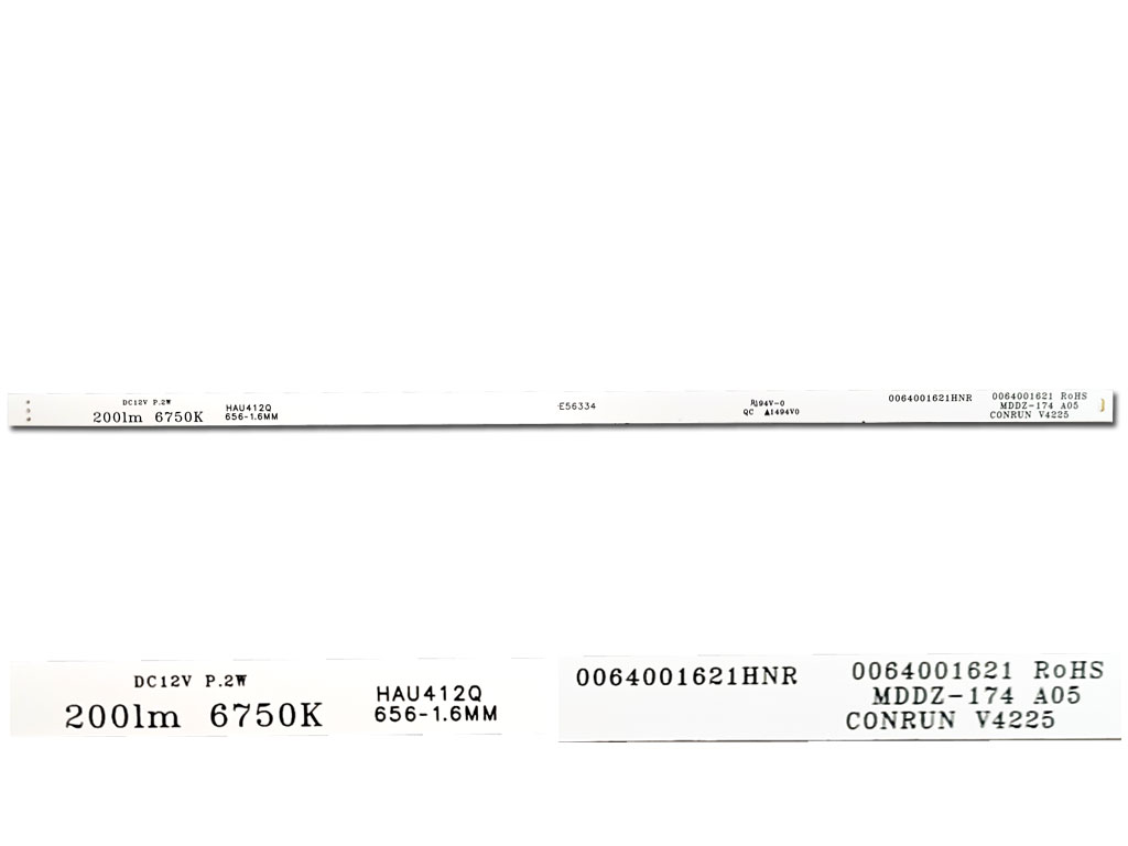 LED osvětlení lednice 0064001621 HAIER, náhrada