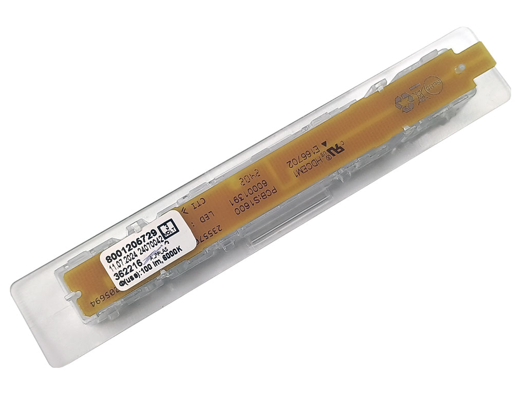 LED osvětlení lednice BOSCH / SIEMENS 10024284, originál