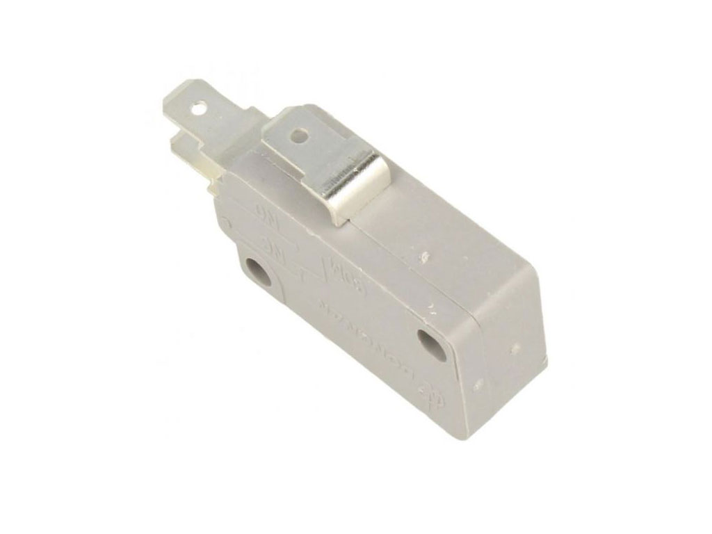 Mikrospínač mikrovlnné trouby 16A 250V, 3 vývody faston 