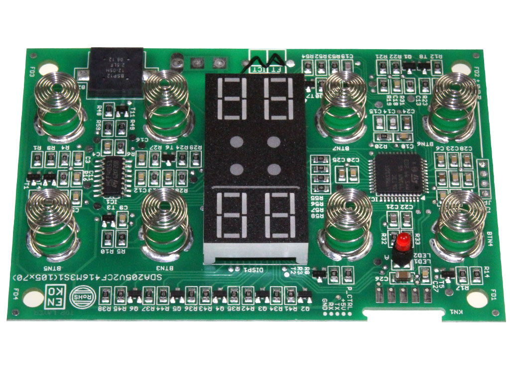 Modul elektroniky ovládání sklokeramická indukční varná deska Beko HII64400AT, 163260053, C00866800