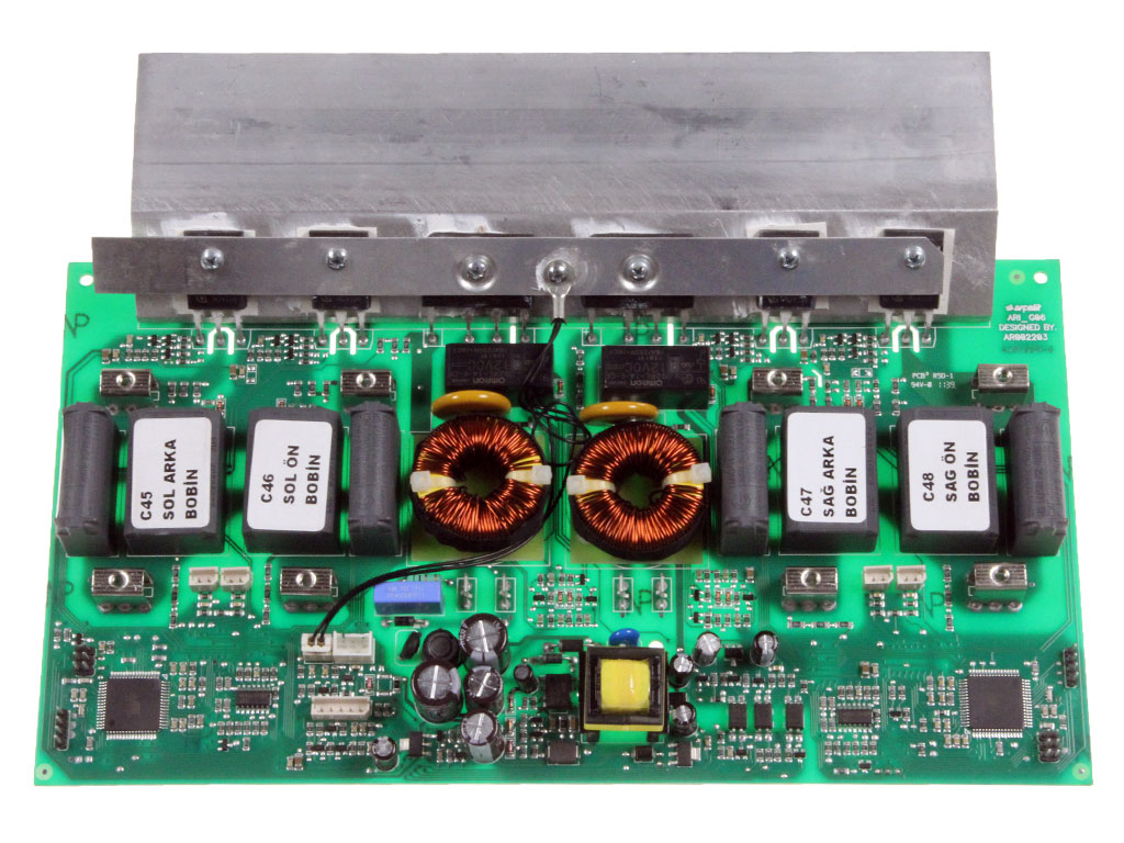 Modul elektroniky sklokeramická indukční varná deska Beko HII64400AT, C00865538