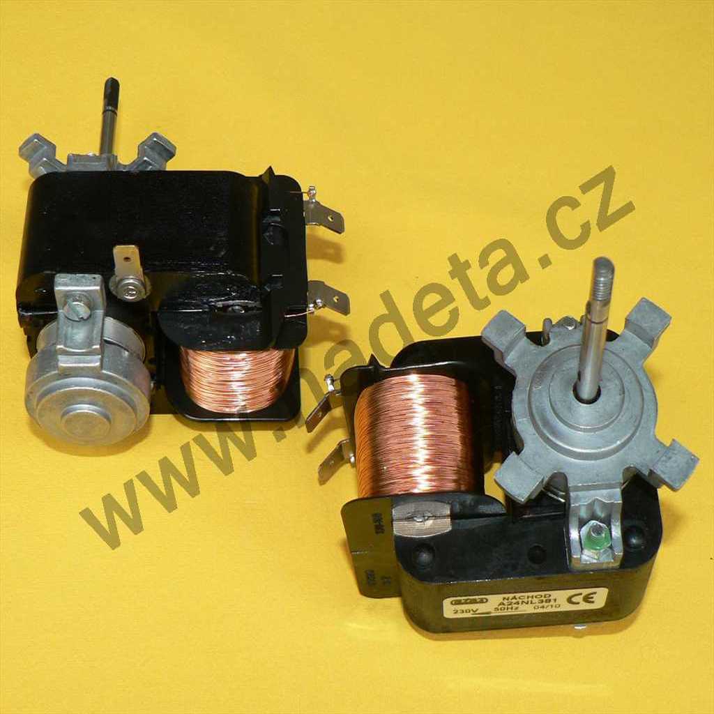 Motor ventilátor Mora 523, 524, 560, 15317 hřídel d=5mm